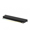 LANBERG patch panel 24 port 1U cat.6A FTP black - nr 9