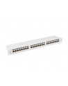 LANBERG patch panel 24 port 1U cat.6A FTP grey - nr 3