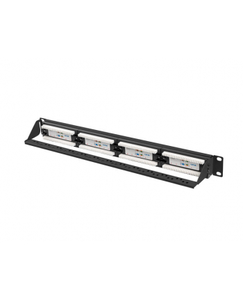 LANBERG patch panel 24 port 1U cat.6A UTP black