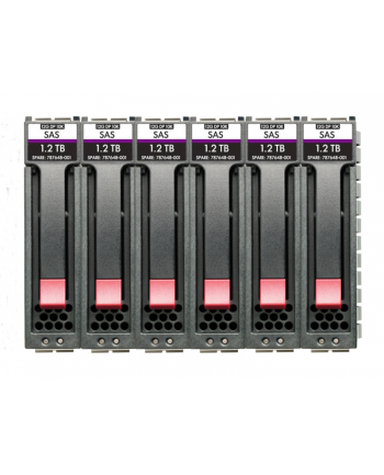 hewlett packard enterprise HPE MSA HDD 14.4TB 2.5inch SAS 12G Enterprise 10K M2 6-pack Bundle