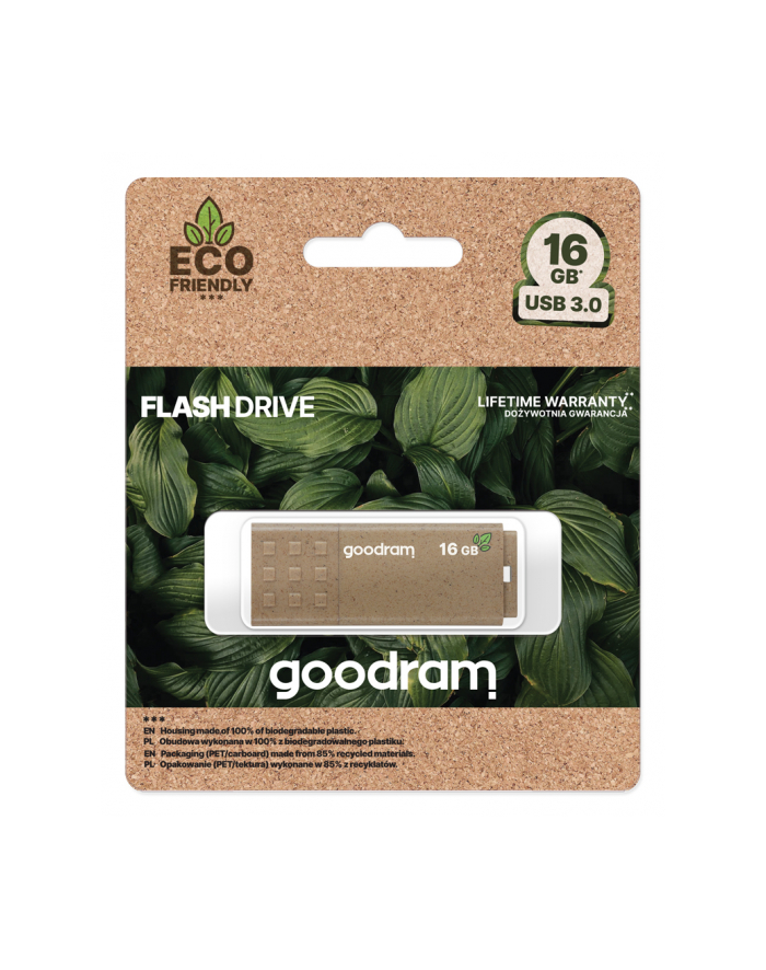 GOODRAM memory USB UME3 Eco Friendly 16GB USB 3.0 główny