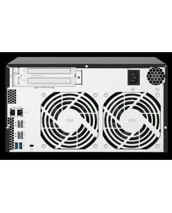 qnap systems QNAP TS-832PX-4G 8-bay NAS server AL324 1.7GHz Quad Core 4GB DDR4 SODIMM Max. 16GB 2x10GbE SFP+ LAN + 2x2.5GbE nr 2