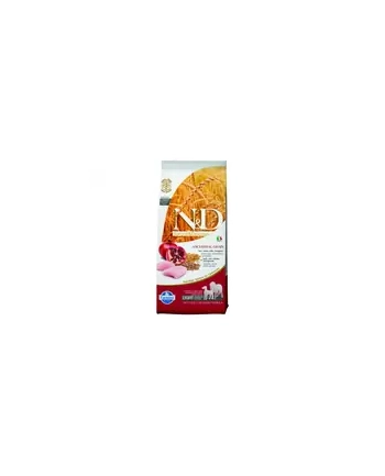 FARMINA N'D ANCESTRAL GRAIN DOG LIGHT - CHICKEN  SPELT OATS AND POMEGRANATE ADULT MEDIUM ' MAXI 12kg nr 2