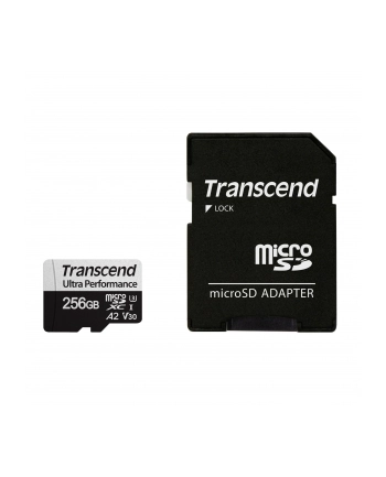 TRANSCEND 256GB microSD w/ adapter UHS-I U3 A2 nr 2