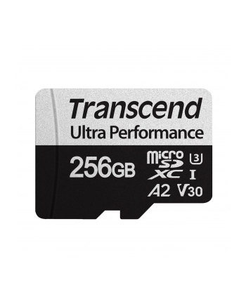 TRANSCEND 256GB microSD w/ adapter UHS-I U3 A2 nr 1