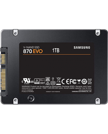 SAMSUNG 870 EVO 1TB SATA III 2.5inch SSD 560MB/s read 530MB/s write