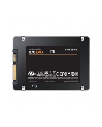 SAMSUNG 870 EVO 4TB SATA III 2.5inch SSD 560MB/s read 530MB/s write