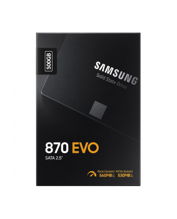 SAMSUNG 870 EVO 500GB SATA III 2.5inch SSD 560MB/s read 530MB/s write