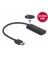DELOCK adapter HDMI M USB Type-C F DP Alt Mode 24cm Active 4K 60 Hz - nr 12