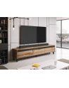 cama meble Szafka RTV NORD 185cm dąb wotan/antracyt - nr 7