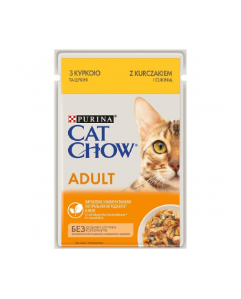 purina nestle PURINA CAT CHOW Adult kurczak cukinia galareta 85g