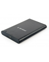 GEMBIRD OBUDOWA USB 31 NA DYSK HDD/SSD 25'' SATA SZCZOTKOWANE ALUMINIUM  CZARNA - nr 2