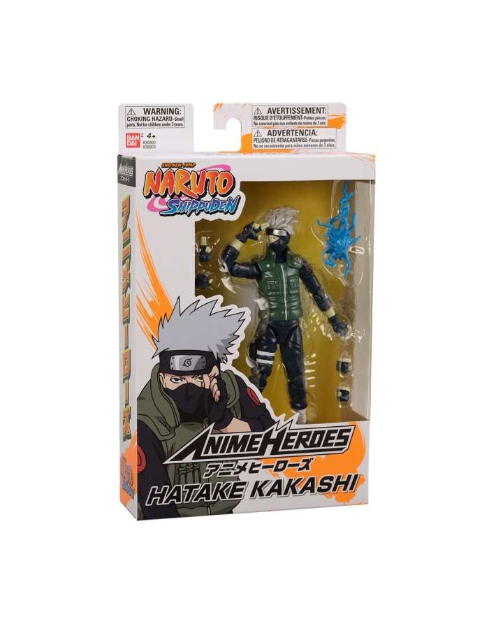 Figurka kolekcjonerska BANDAI ANIME HEROES NARUTO - HATAKE KAKASHI główny