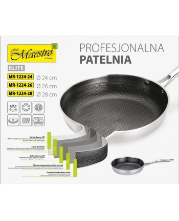 Patelnia MAESTRO MR-1224-26 26 cm nr 1