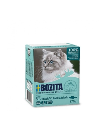 BOZITA Mięsne kawałki z łupaczem w galaretce 370g nr 2