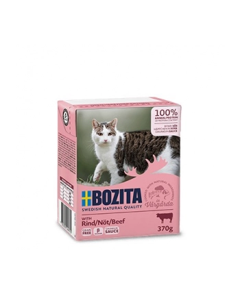 BOZITA Mięsne kawałki z wołowiną w sosie 370g nr 1