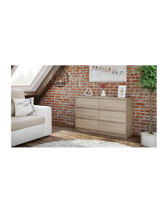 top e shop K120 KARO KOMODA 6 SZUFLAD SONOMA główny