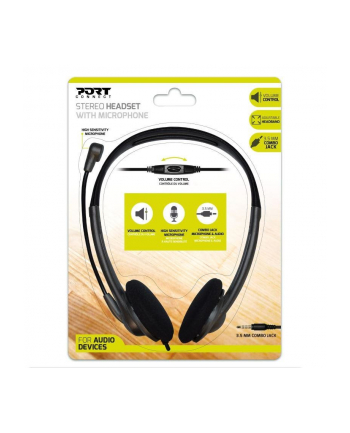 Słuchawki z mikrofonem Port Designs 901603 nr 1
