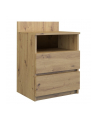 top e shop M1 MALWA STOLIK NOCNY 2 SZUFLADY 1 PÓŁKA ARTISAN - nr 2