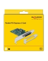 DeLOCK PCI Express card 1 x IEEE1284 parallel, adapters - nr 12