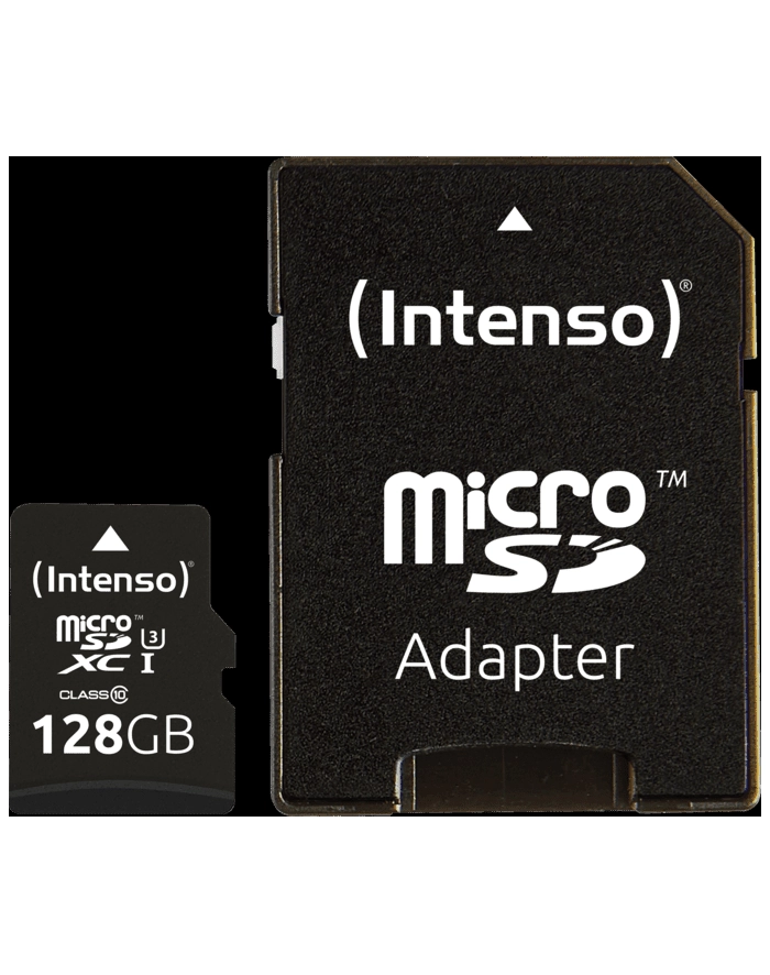 Intenso UHS-I Professional 128 GB microSDXC, memory card (black, Class 10) główny