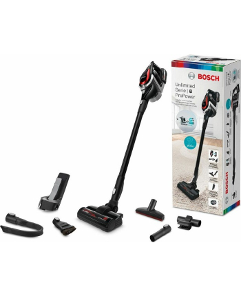 Bosch series | 8 Unlimited ProPower BSS81POW1, stick vacuum cleaner (black)