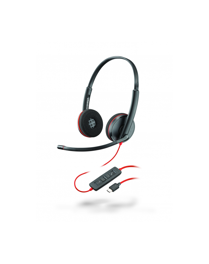 Plantronics Blackwire 3220 duo, headset (black) główny