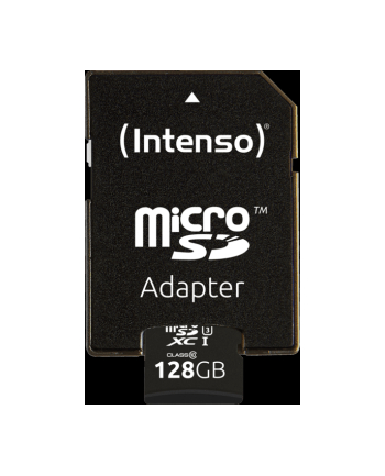 Intenso UHS-I Professional 128 GB microSDXC, memory card (black, Class 10)