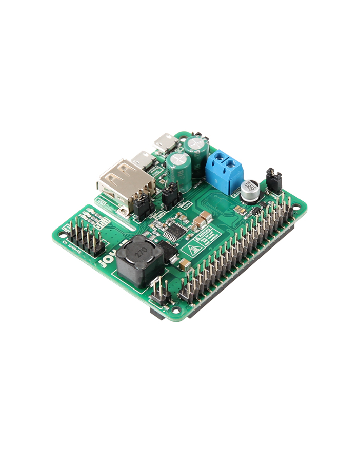 Joy-IT RB-STROMPI3 development board accessory Expansion board Black, Blue, Green, Silver, UPS główny