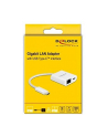 DeLOCK USB-C adapter> Gigabit LAN + PW - LAN 10/100/1000 Mbps with Power Delivery - nr 6