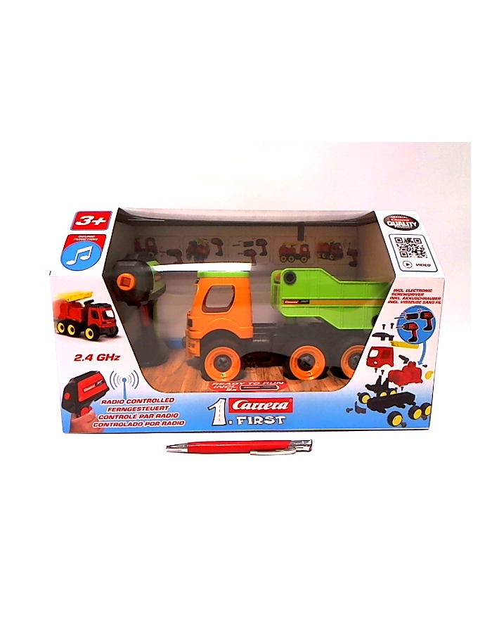 Carrera RC 2.4GHz First Dump Truck - 370181077 główny