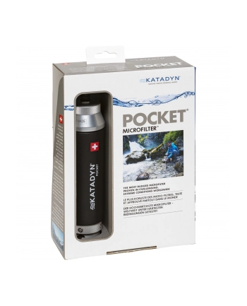 Katadyn Pocket, water filter (black / silver)