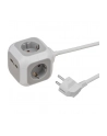 Brennenstuhl 4-way socket cube + USB - nr 17