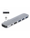 DeLOCK docking station f. MacBook Dual HDMI 4K / PD / Hub 87753 - nr 2