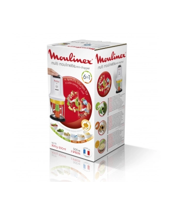 Moulinex Multi Moulinette AT7231, chopper (white / grey, 6in1)