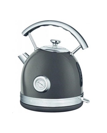 ProfiCook Vintage PC-WKS 1192, kettle (grey / chrome, 1.7 liters)