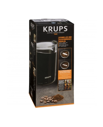 Krups coffee ' spice grinder F203, coffee grinder (high-gloss black )