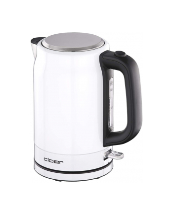 Cloer kettle 4521 1.7L silver / black