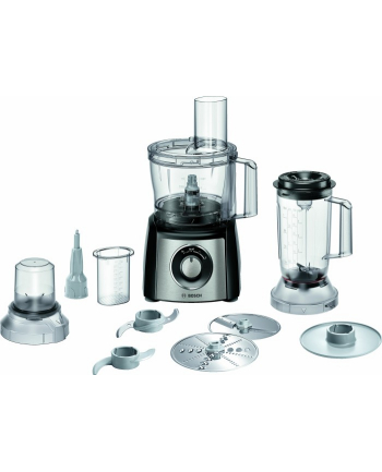 Bosch MultiTalent 3 Plus MCM3PM386, food processor (black / brushed stainless steel)