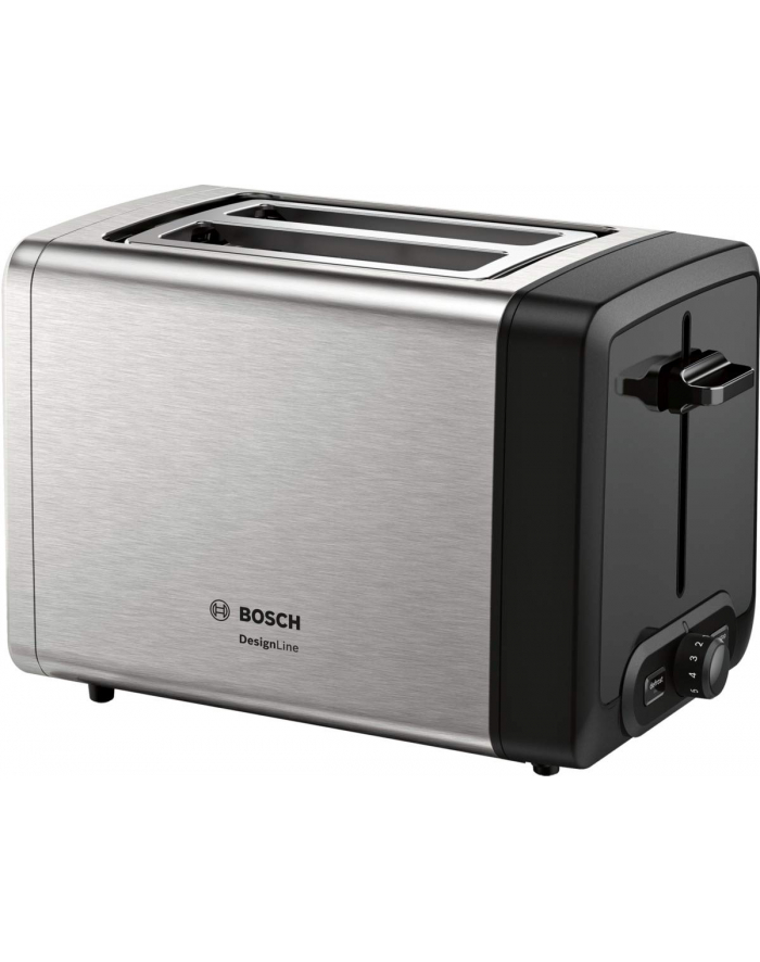 Bosch Compact Toaster Design Line TAT4P420DE (stainless steel / black) główny