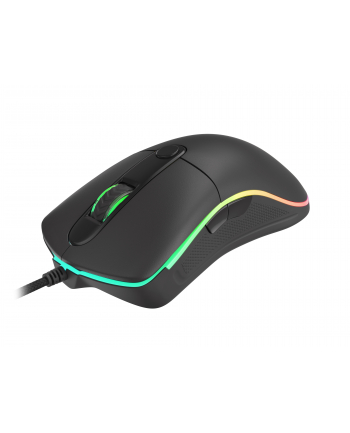 natec Mysz Genesis Krypton 510 8000 DPI podświetlenie RGB dla graczy Czarna