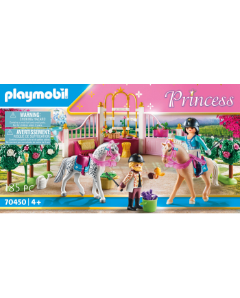 Playmobil riding lessons in the horse stable 70450