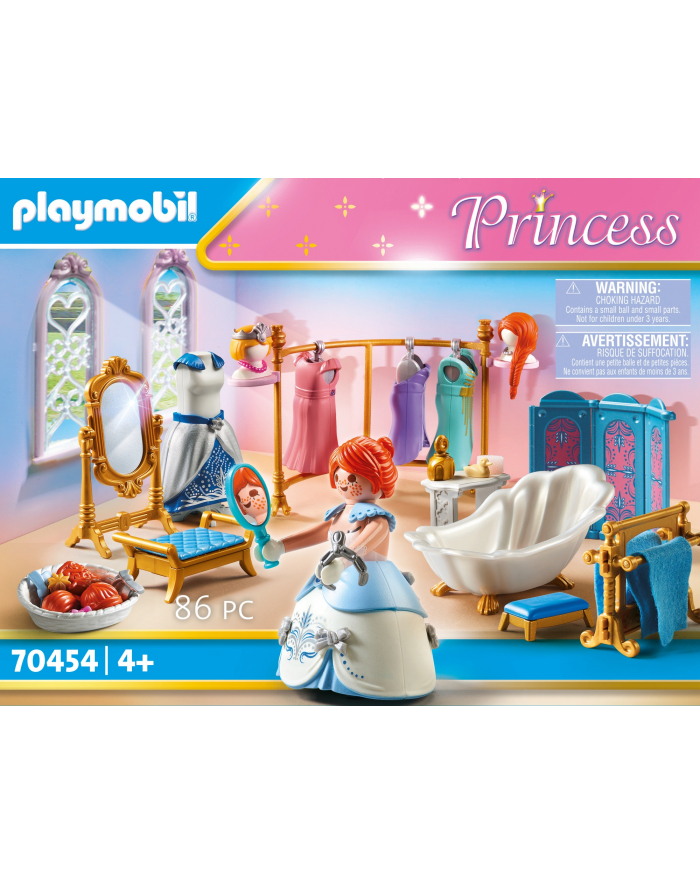 PLAYMOBIL 70454 dressing room with bathtub, construction toys główny