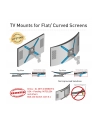 Barkan Flat/ Curved TV Wall Mount 3400L Wall Mount, Full motion, 40-70 '', Maximum weight (capacity) 40 kg, Black - nr 6
