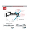 Barkan Flat/ Curved TV Wall Mount 4800 Wall mount, Full motion, 40-90 '', Maximum weight (capacity) 60 kg, Black w Strefie Komfortu - nr 1