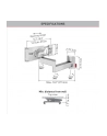 Barkan 7'' - 12'' Full Motion Wall & Cabinet Mount for Tablet T54 White - nr 4