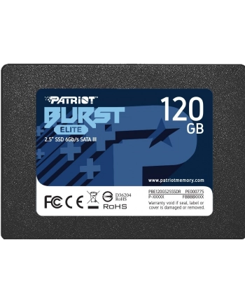 patriot SSD 120GB Burst Elite 450/320MB/s SATA III 2.5 nr 1