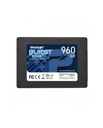 patriot SSD 960GB Burst Elite 450/320MB/s SATA III 2.5 nr 1