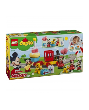 LEGO 10941 DUPLO Urodzinowy pociąg myszek Miki i Minnie p4 nr 1