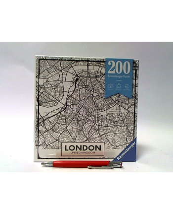 Puzzle 200el Moment: Londyn mapa 129638 RAVENSBURGER
